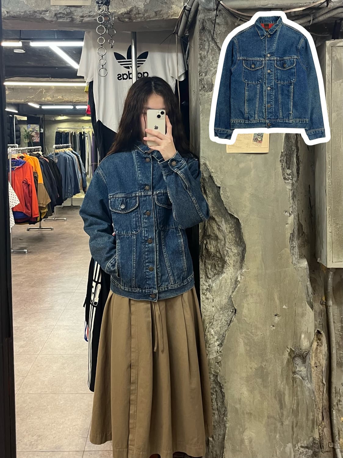 갭 데님 자켓 XS #csz2150 상품이미지1