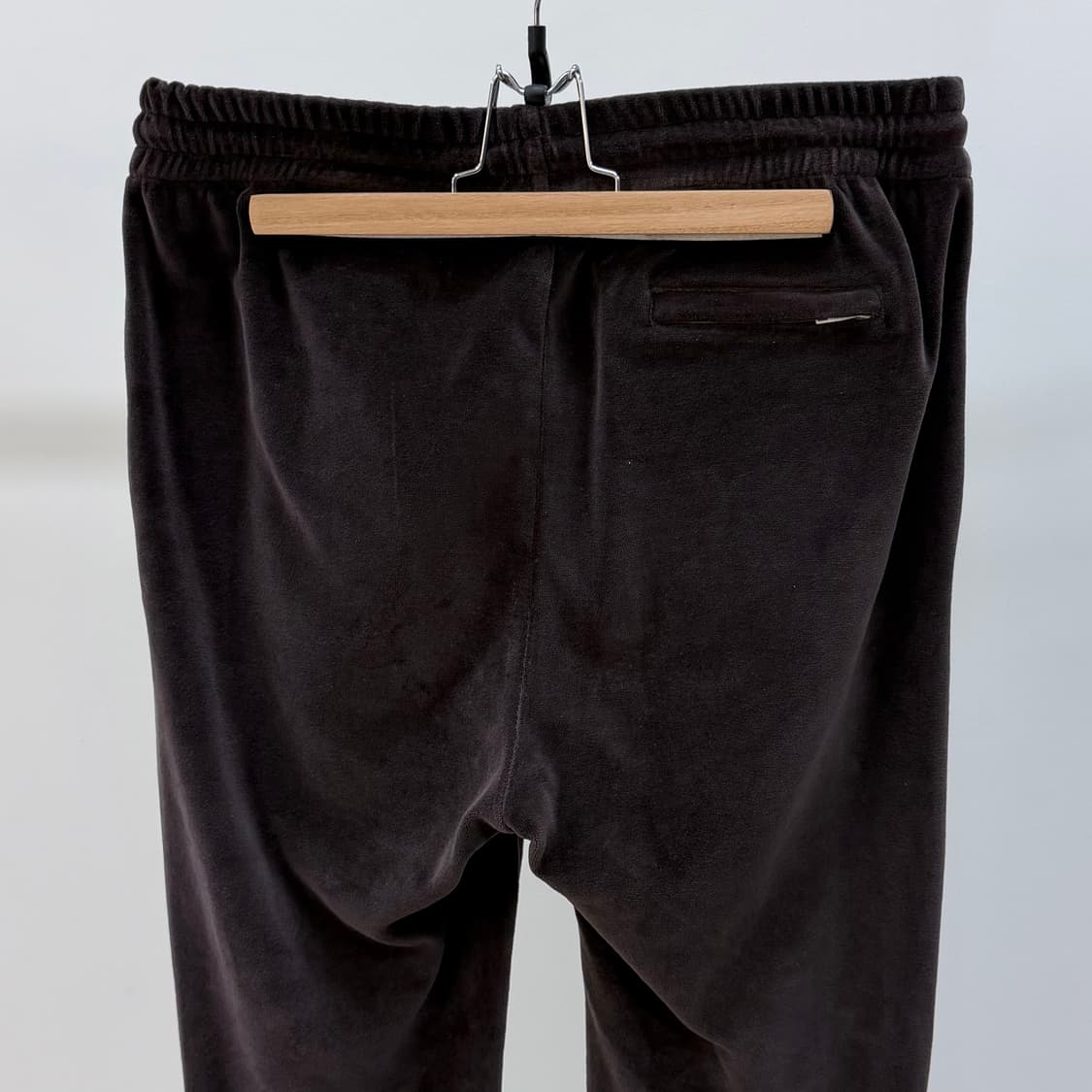 [2XL,L] 셀린느 트리오페 벨벳 트랙 자켓 집업 셋업 브라운 상품이미지8