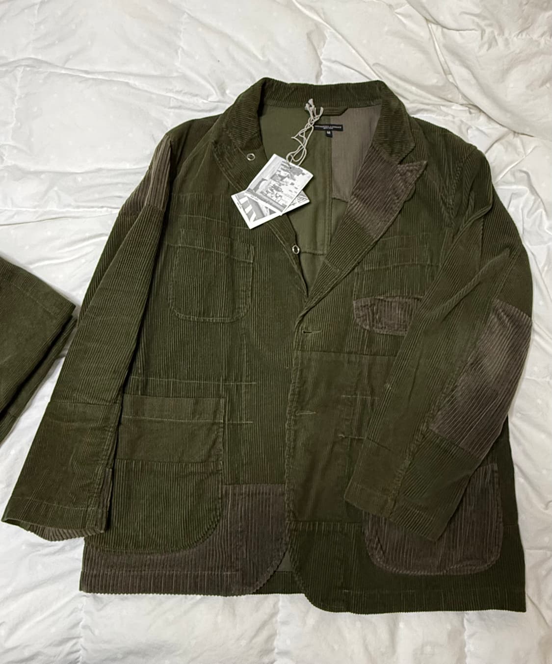 엔지니어드가먼츠 베드포드 코듀로이 패치워크 셋업 상품이미지2