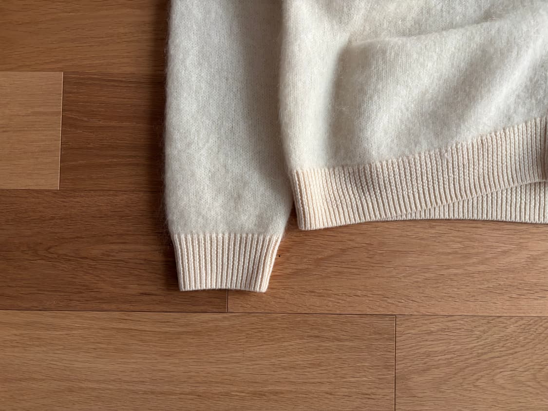 아크네 스튜디오 모헤어 가디건 아이보리 M 상품이미지3