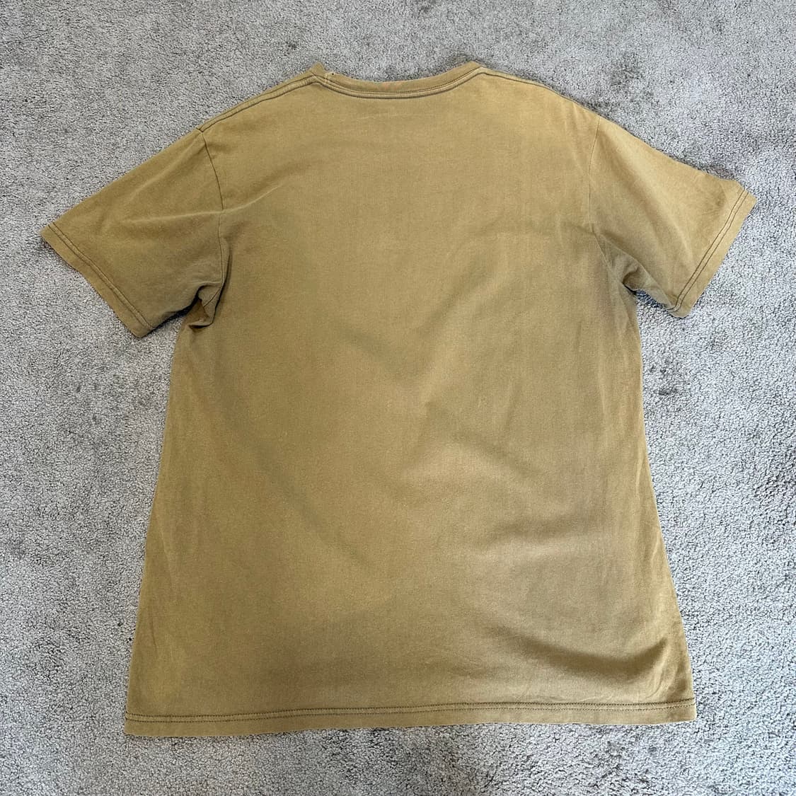 스투시 인터내셔널 사운드 시스템 카키 반팔티XL 상품이미지8