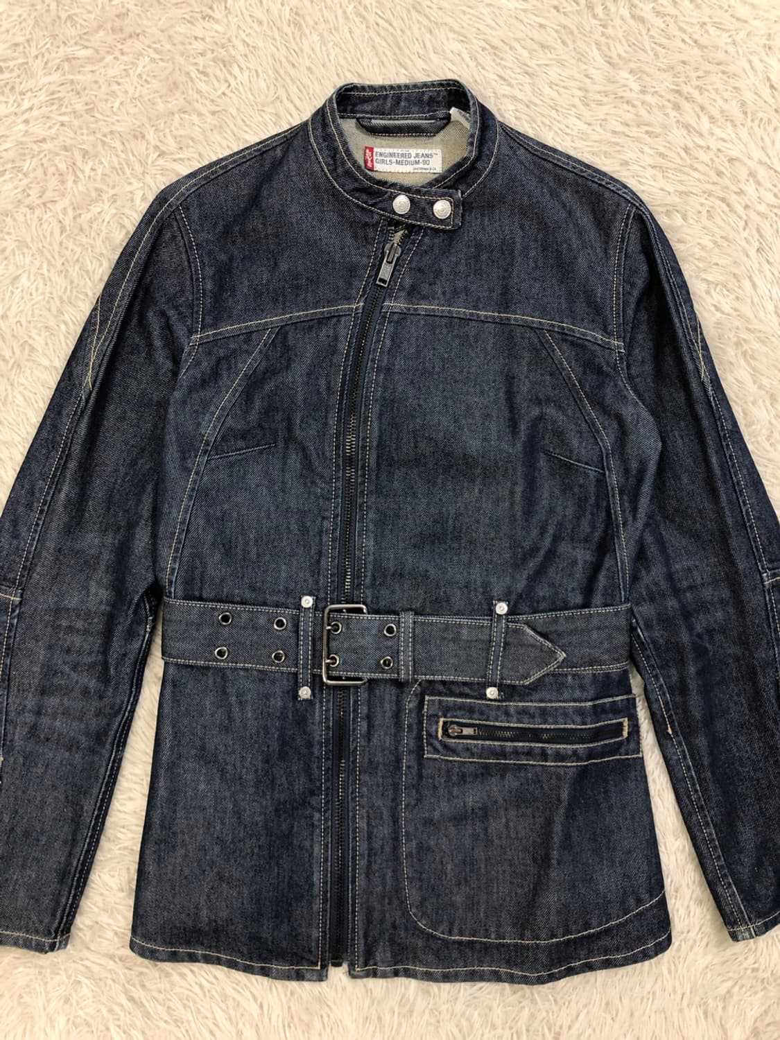 리바이스 엔지니어드 벨티드 데님 자켓/#172 상품이미지1