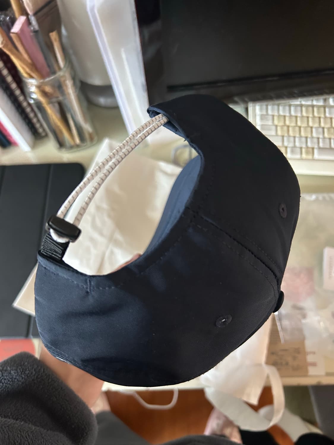 브라운야드 밸런스 6패널 캡 네이비 상품이미지4