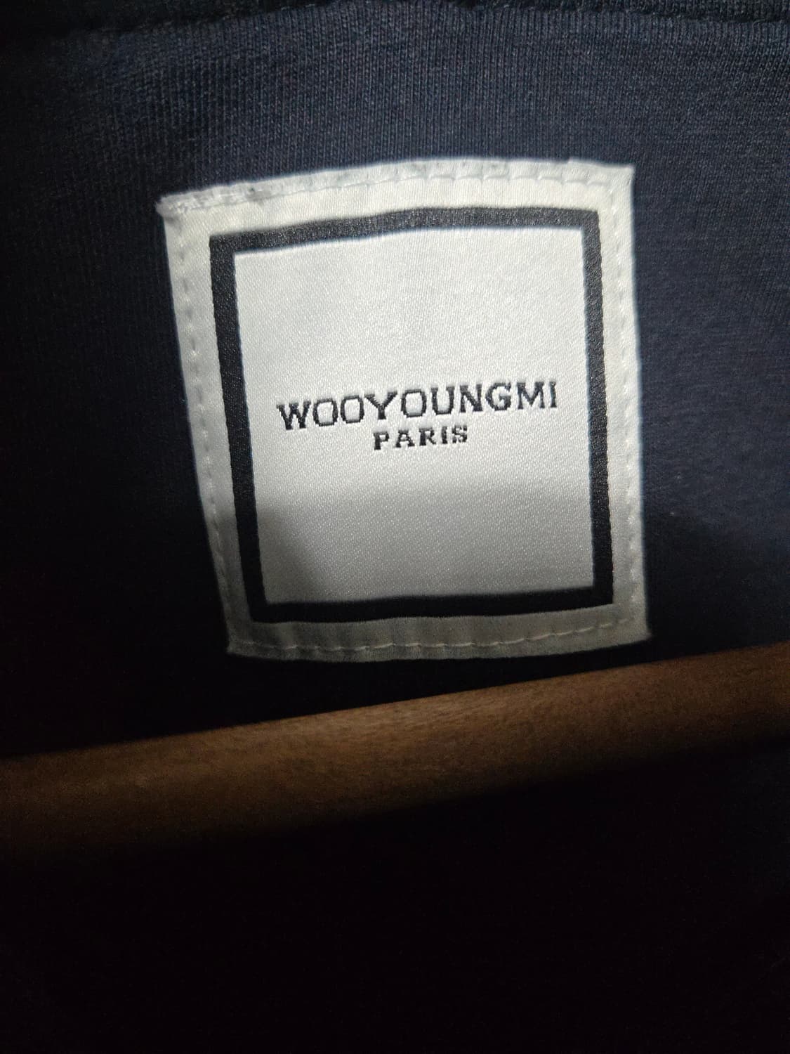 우영미 22S 플라워 백로고 후드티 50 (105 오버핏) 상품이미지6