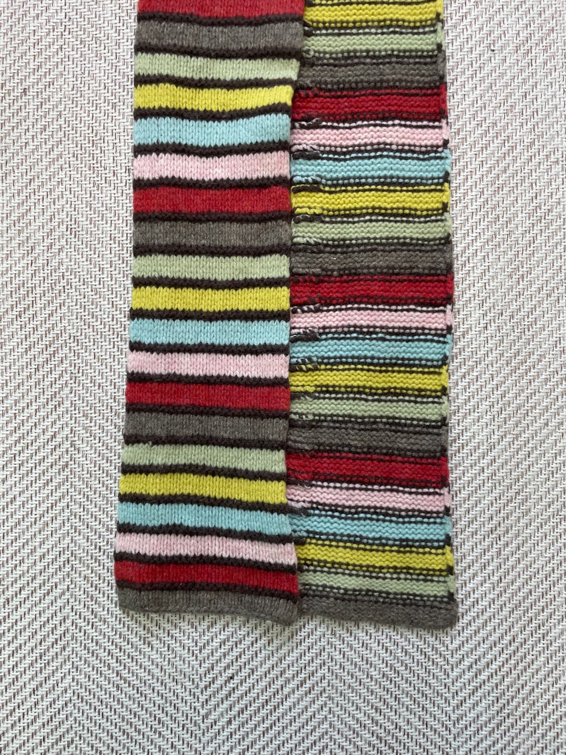 빈티지 멀티 스트라이프 머플러  J04212 상품이미지4