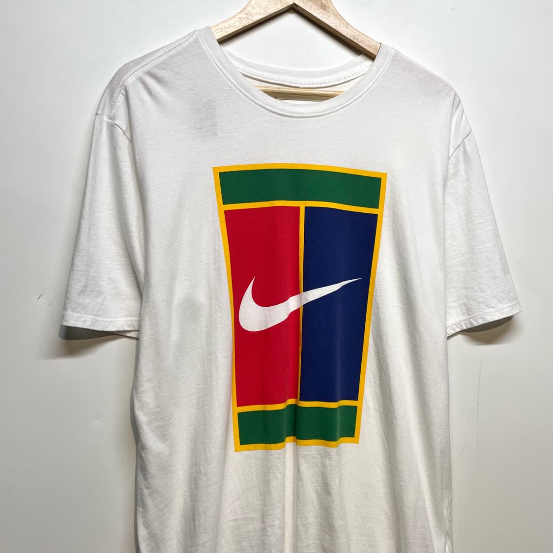 Nike 프린팅 화이트 반팔 상품이미지3