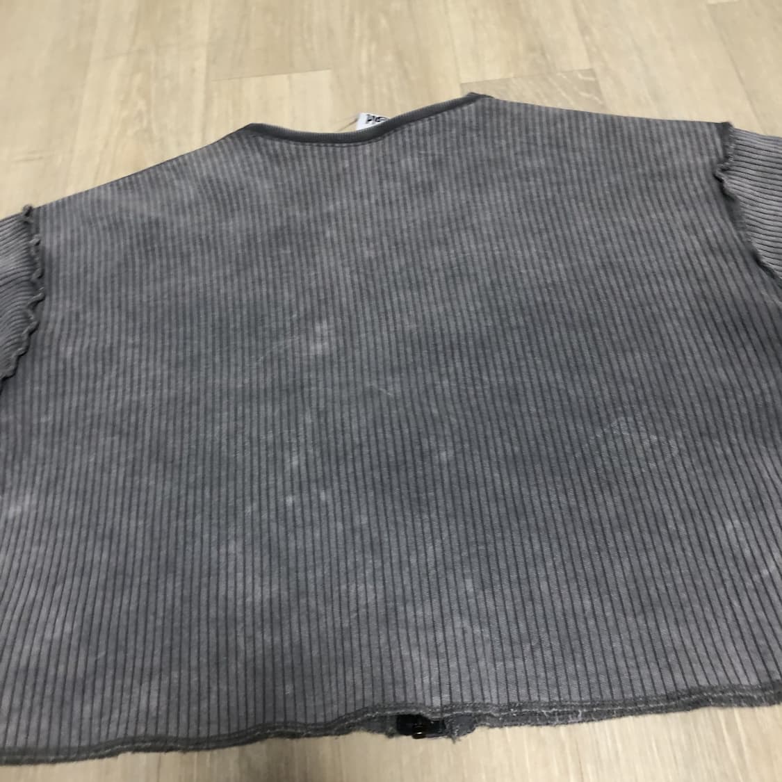 (우먼스 M) 새상품 X-GIRL 엑스걸 피그먼트 다잉 와이드 립 가디건 상품이미지9