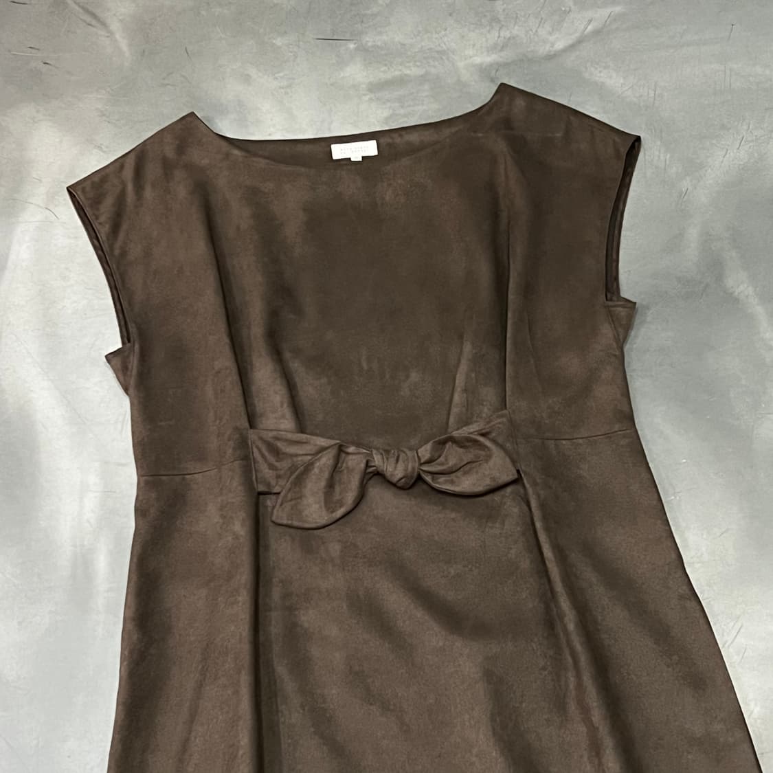  맥킨토시 필로소피 리본 슬리브리스 원피스 y15796 상품이미지3