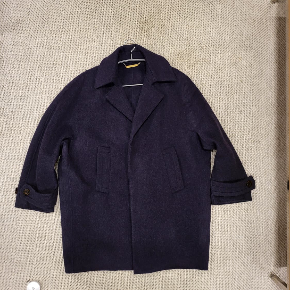 시스템 핸드 메이드 오버핏 코트 (F) 상품이미지6