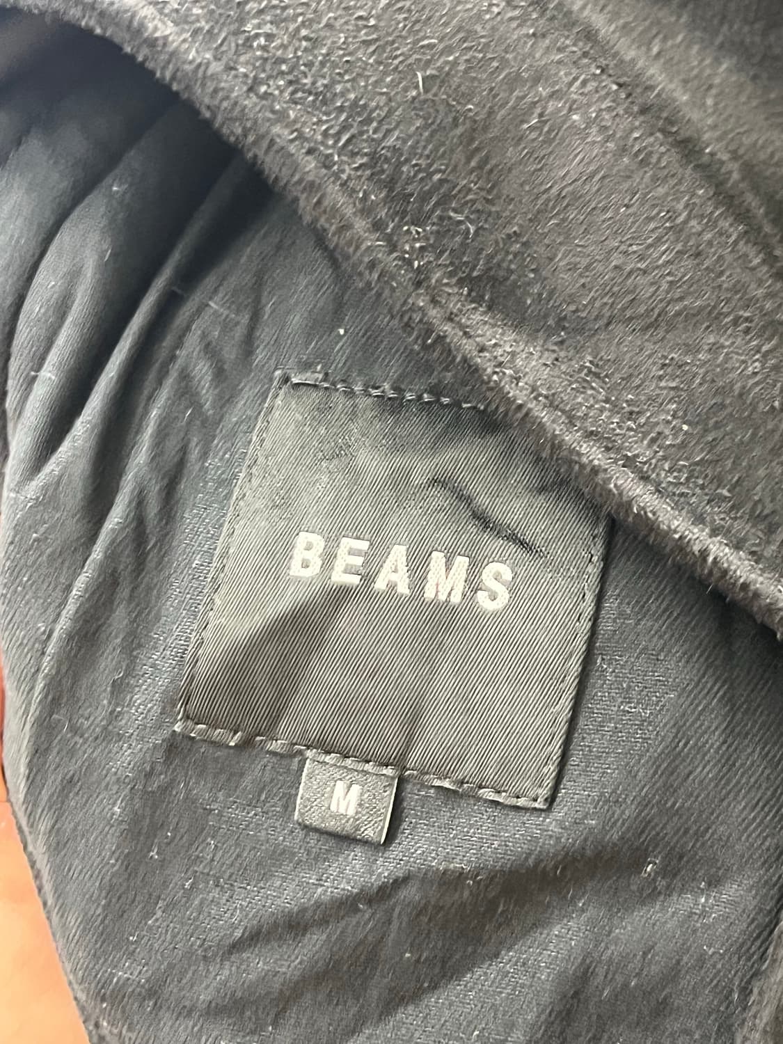 빔즈 스웨이드 자켓 블랙 상품이미지3