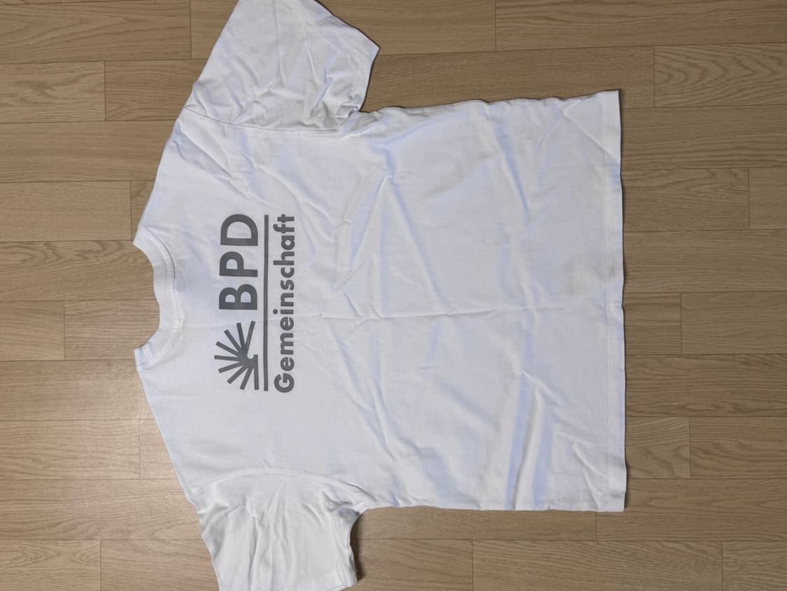 [M] 베를린포토북디스트리뷰션 반팔티 화이트 상품이미지2