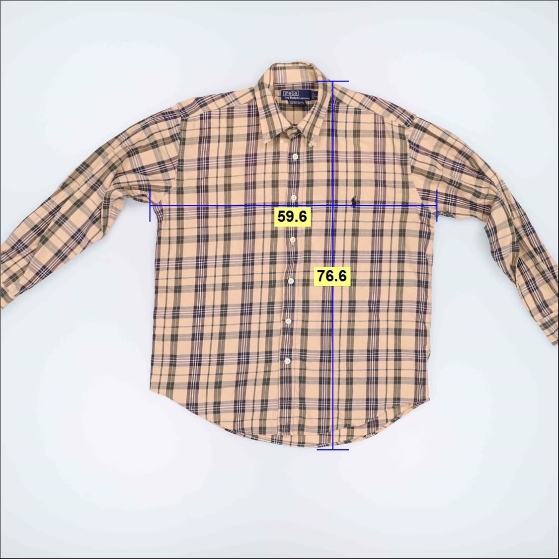 L 폴로랄프로렌 체크 긴팔셔츠 0324H1 상품이미지5