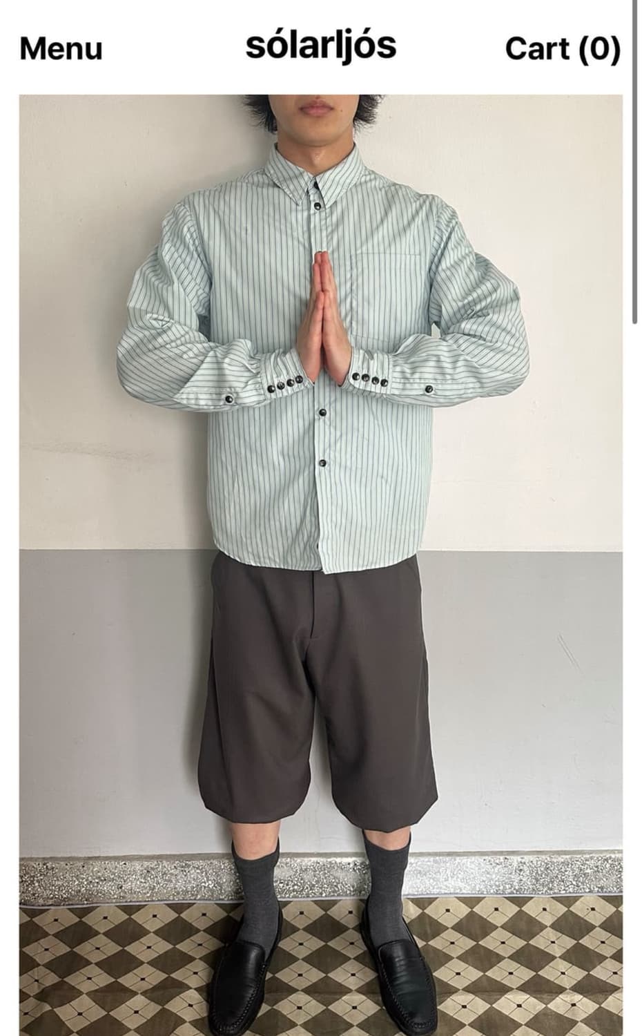 구매) 솔라리오스 셔츠 1사이즈 상품이미지1