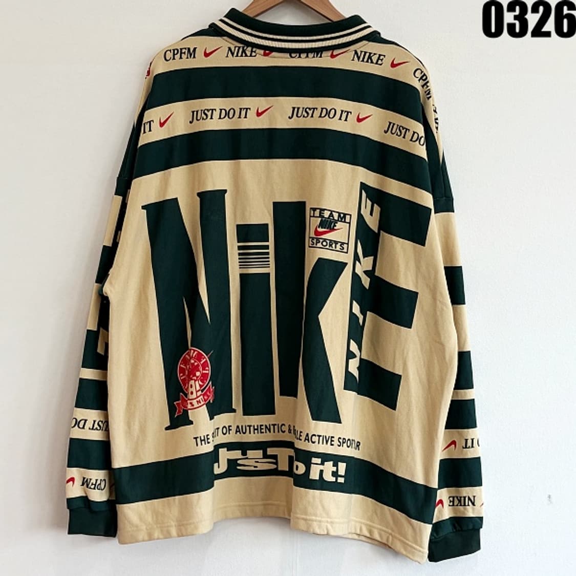 나이키 CPFM 협업 럭비티 롱슬리브 긴팔 XL 0326 상품이미지10