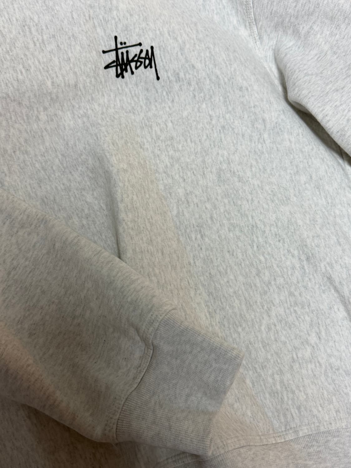 스투시 맨투맨 에쉬 헤더 그레이 상품이미지2