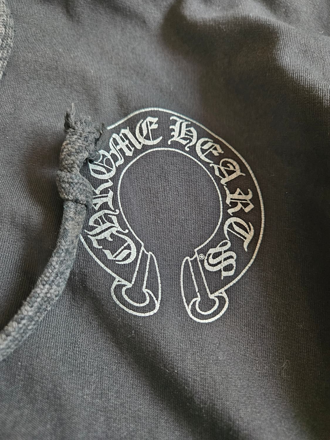 [XL] 크롬하츠 홀스슈 퍽유 로고 후드집업 상품이미지4