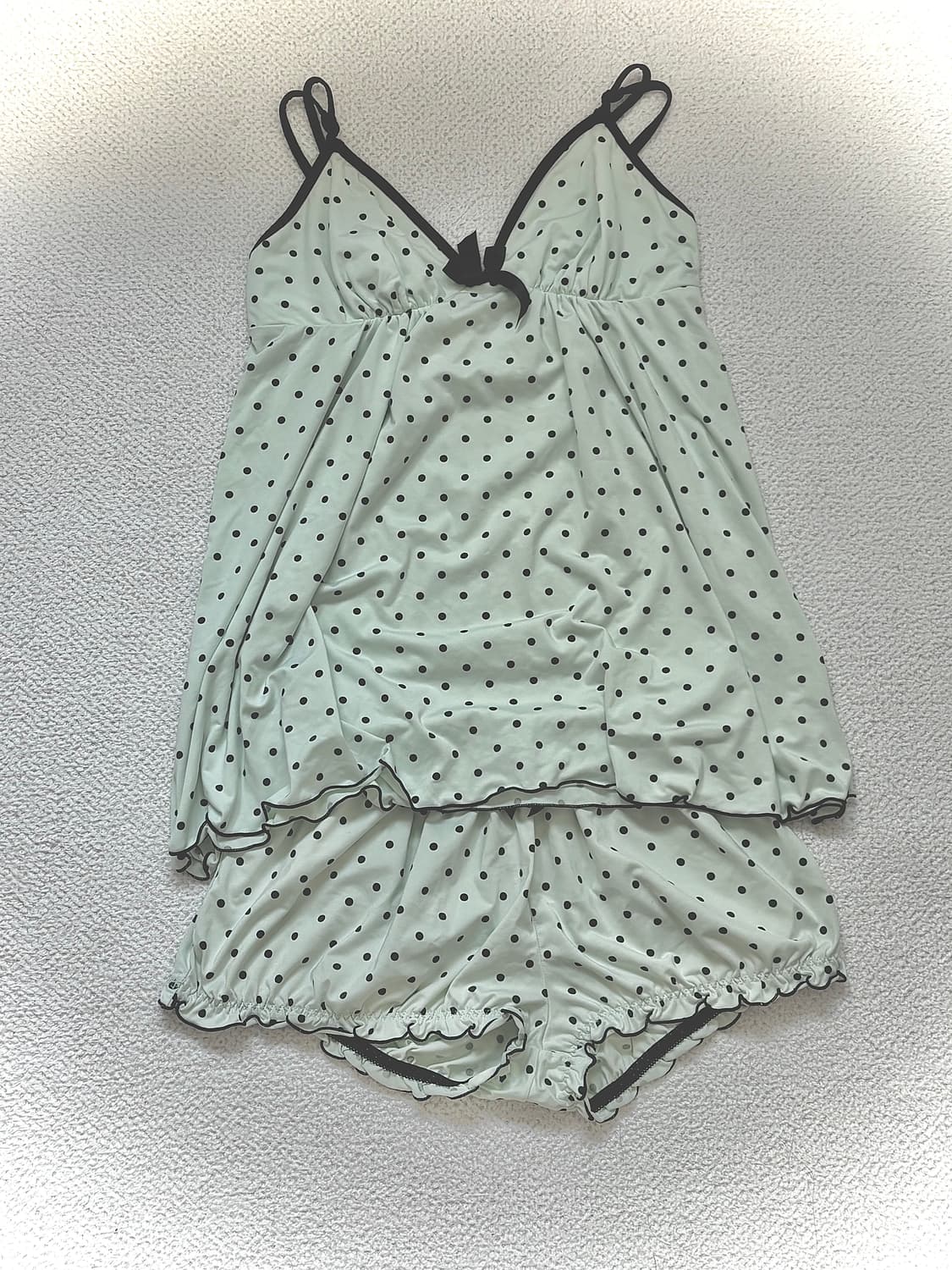 [구매자한정 무나] 히메갸루 라떼갸루 도트 룸웨어 상품이미지3