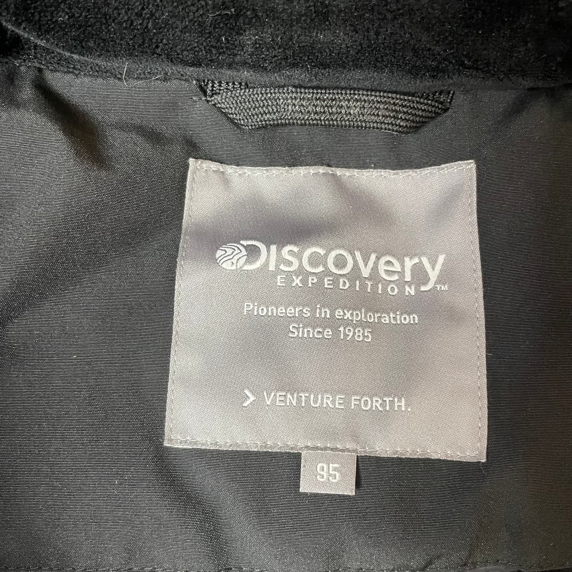 디스커버리 마운틴쿡 퍼후드 블랙 패딩 95 상품이미지5