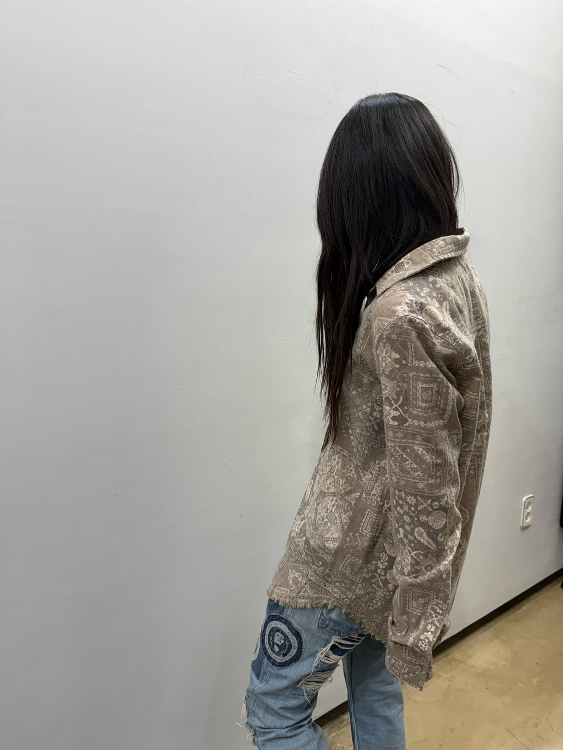 GOA 보헤미안 패턴 셔츠 상품이미지8