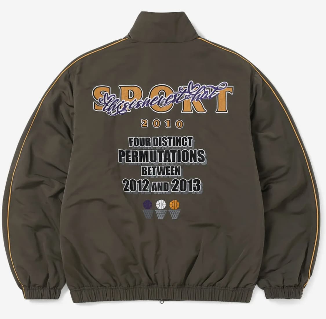 디스이즈네버댓 붐버 자켓 브라운 (L) 상품이미지2