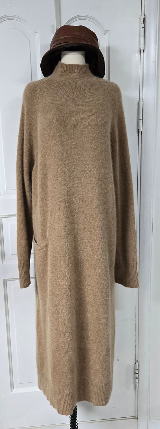 모노크롬 이베르 폭스 원피스 베이지 상품이미지2