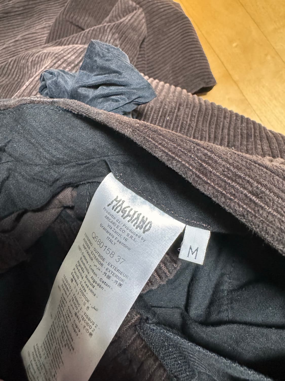 23fw 마리아노 시그니처 코듀로이 슈퍼 팬츠 상품이미지4