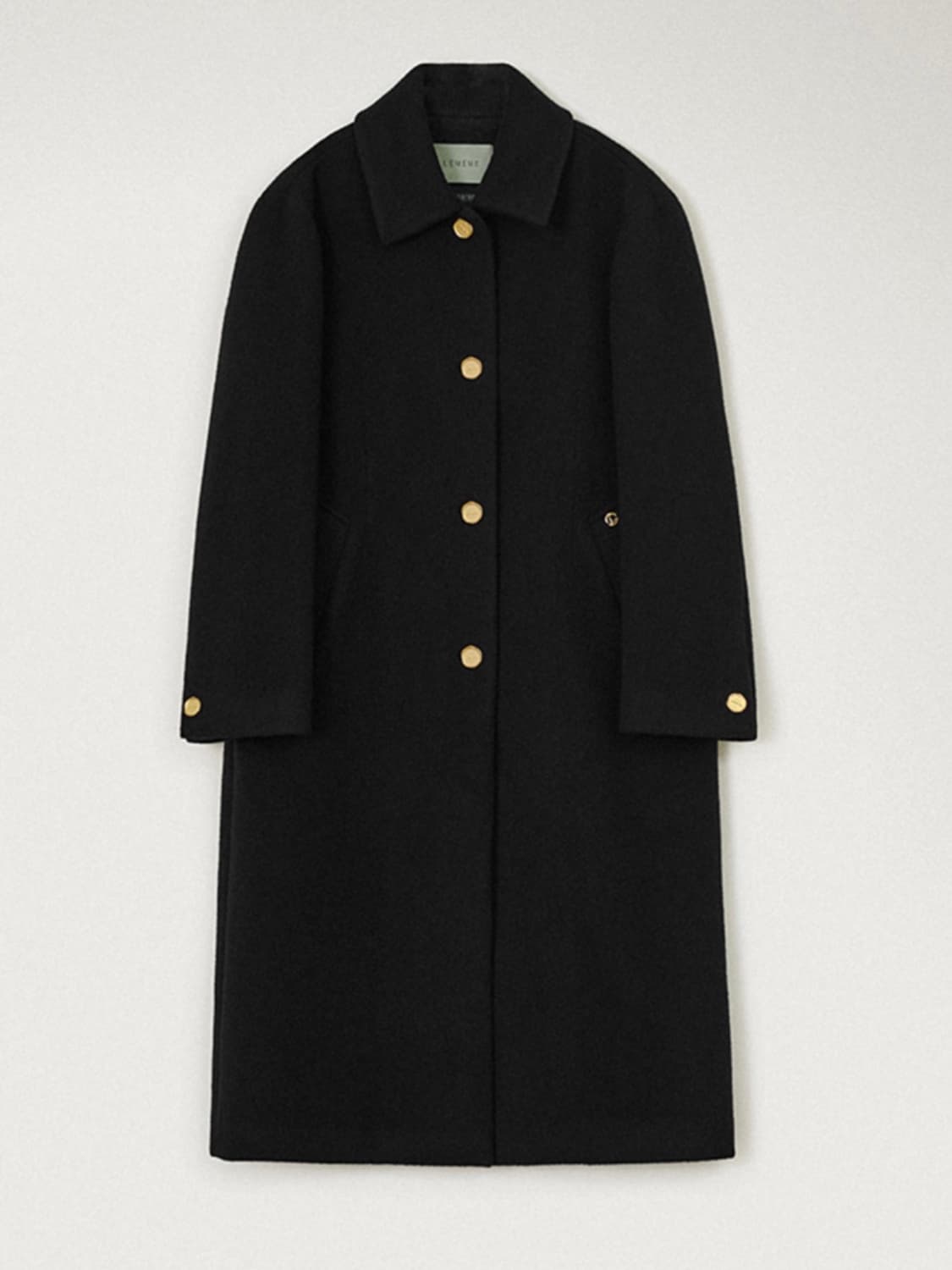 르메메 Chat Noir LongCoat Black 새상품 상품이미지7