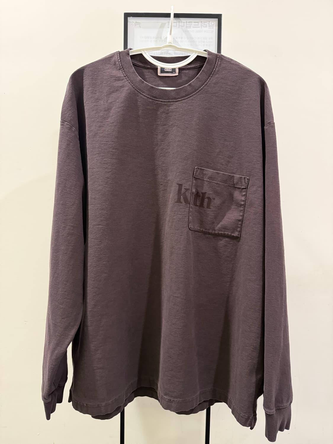 [새상품급-XXL] KITH 키스 롱슬리브 퀸 티셔츠 상품이미지1