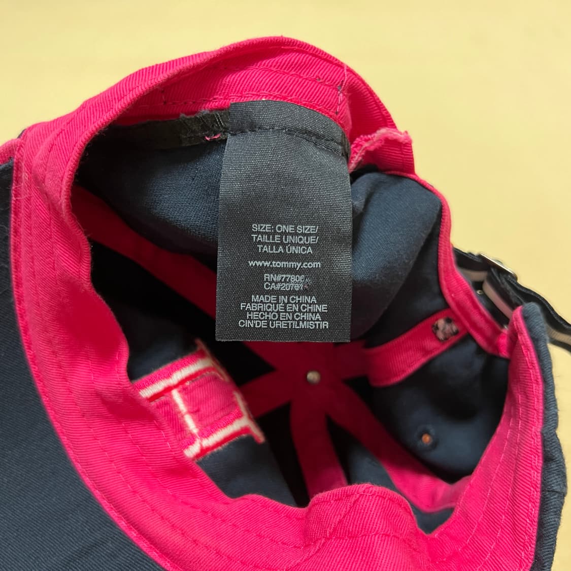 Tommy Hilfiger Vintage Logo 6-Panel Cap 상품이미지8