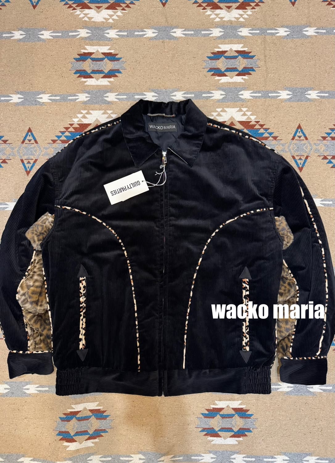 [L] 와코마리아 웨스턴 코듀로이 패딩 자켓 상품이미지2