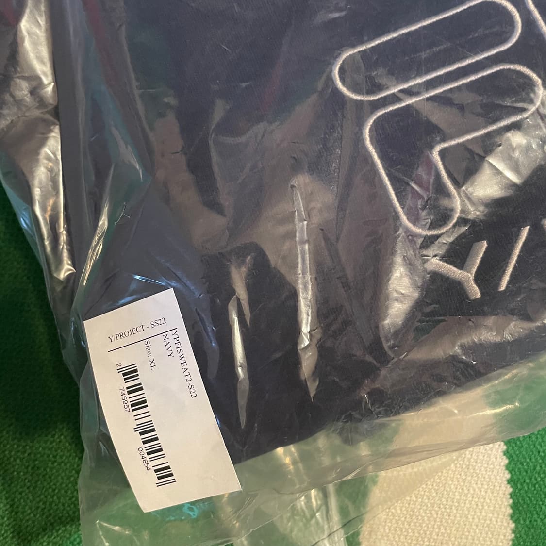 [M~XL] 와이프로젝트 X 휠라 컷오프 스웻셔츠 맨투맨 네이비 상품이미지6