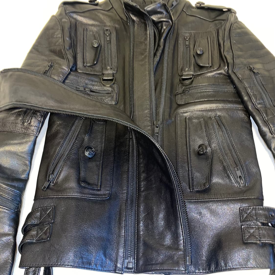 206 homme 8포켓 레더 자켓 상품이미지3