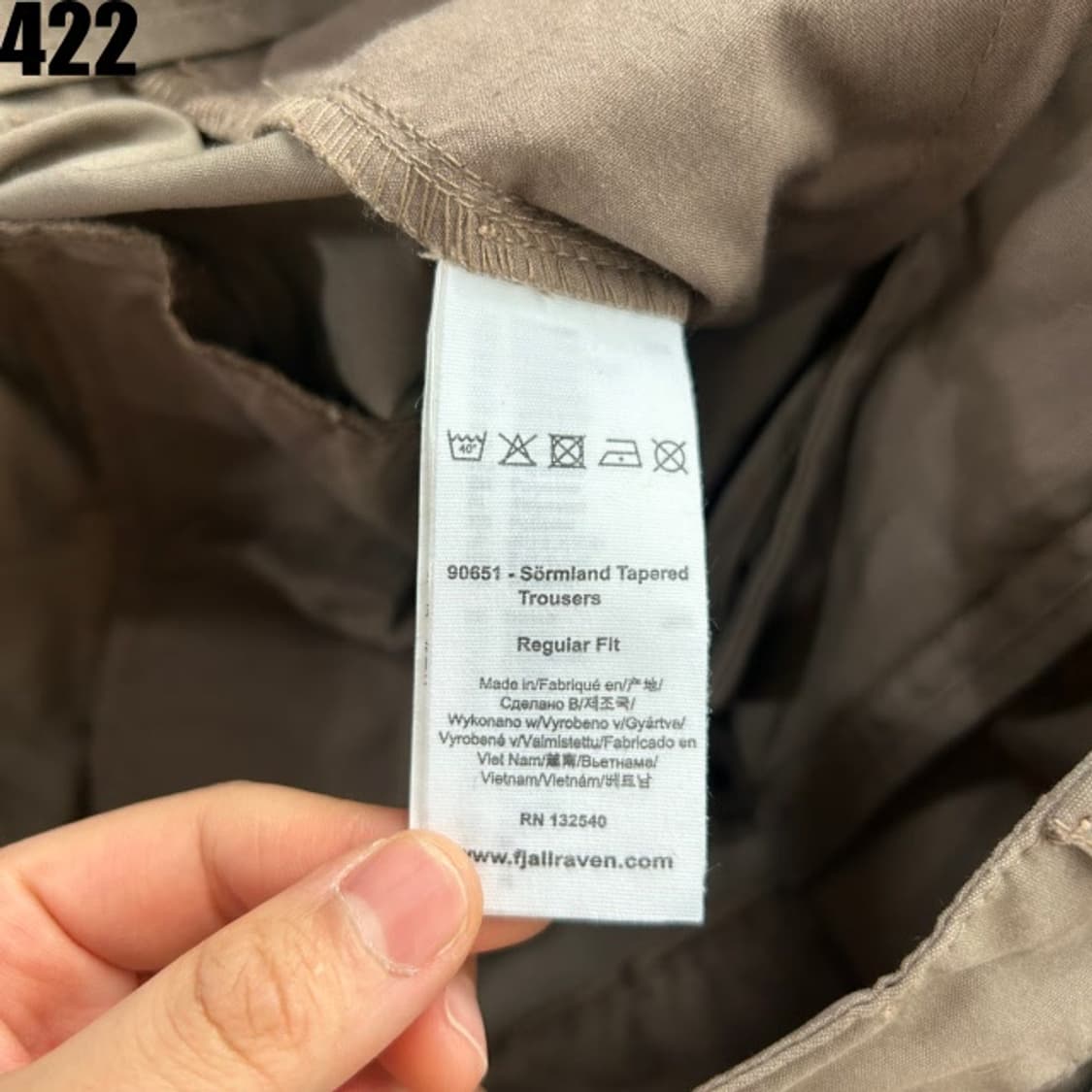 FJALL 카고 팬츠 상품이미지3