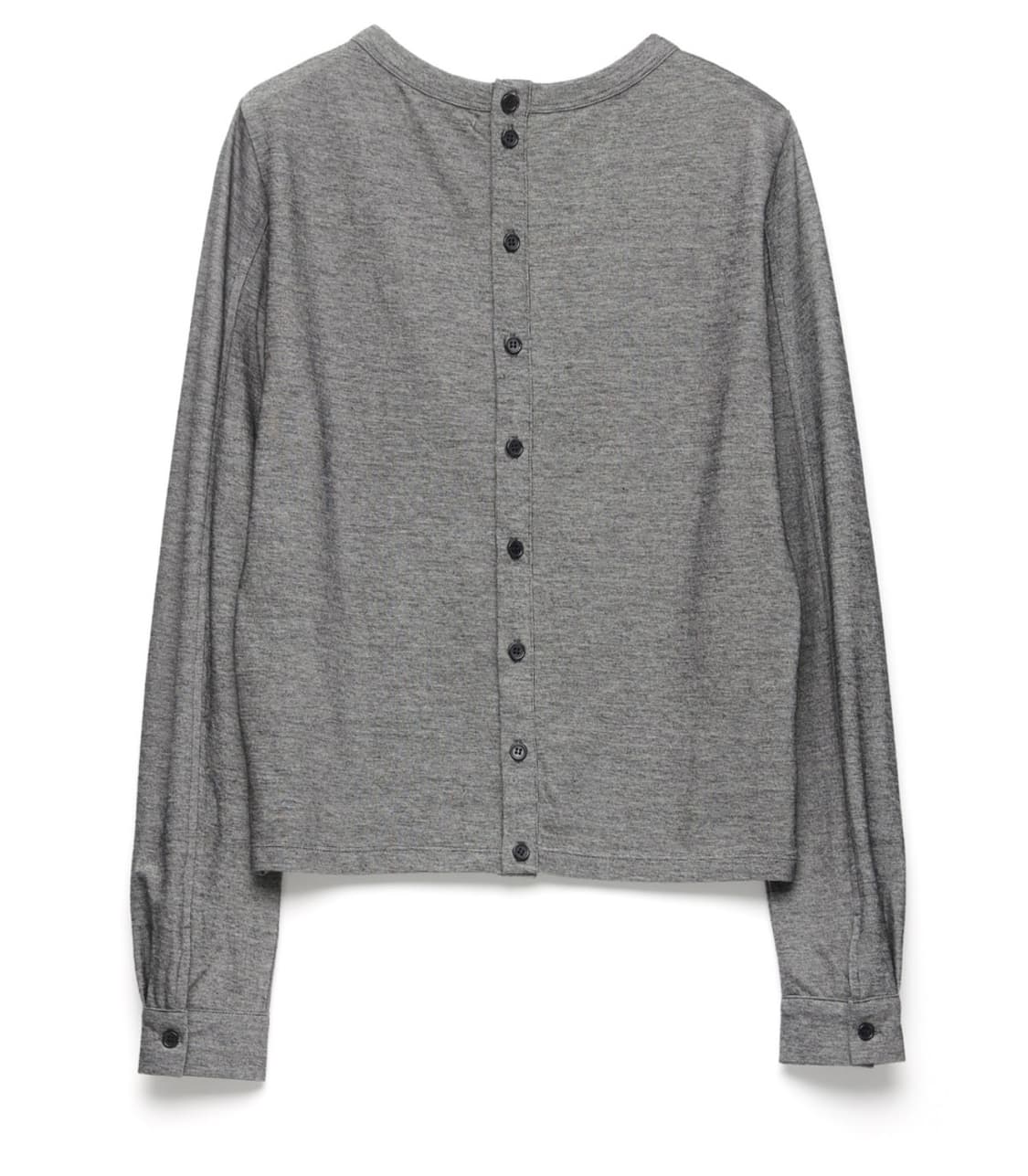 [새상품] Henley Neck Tee _ grey 상품이미지3