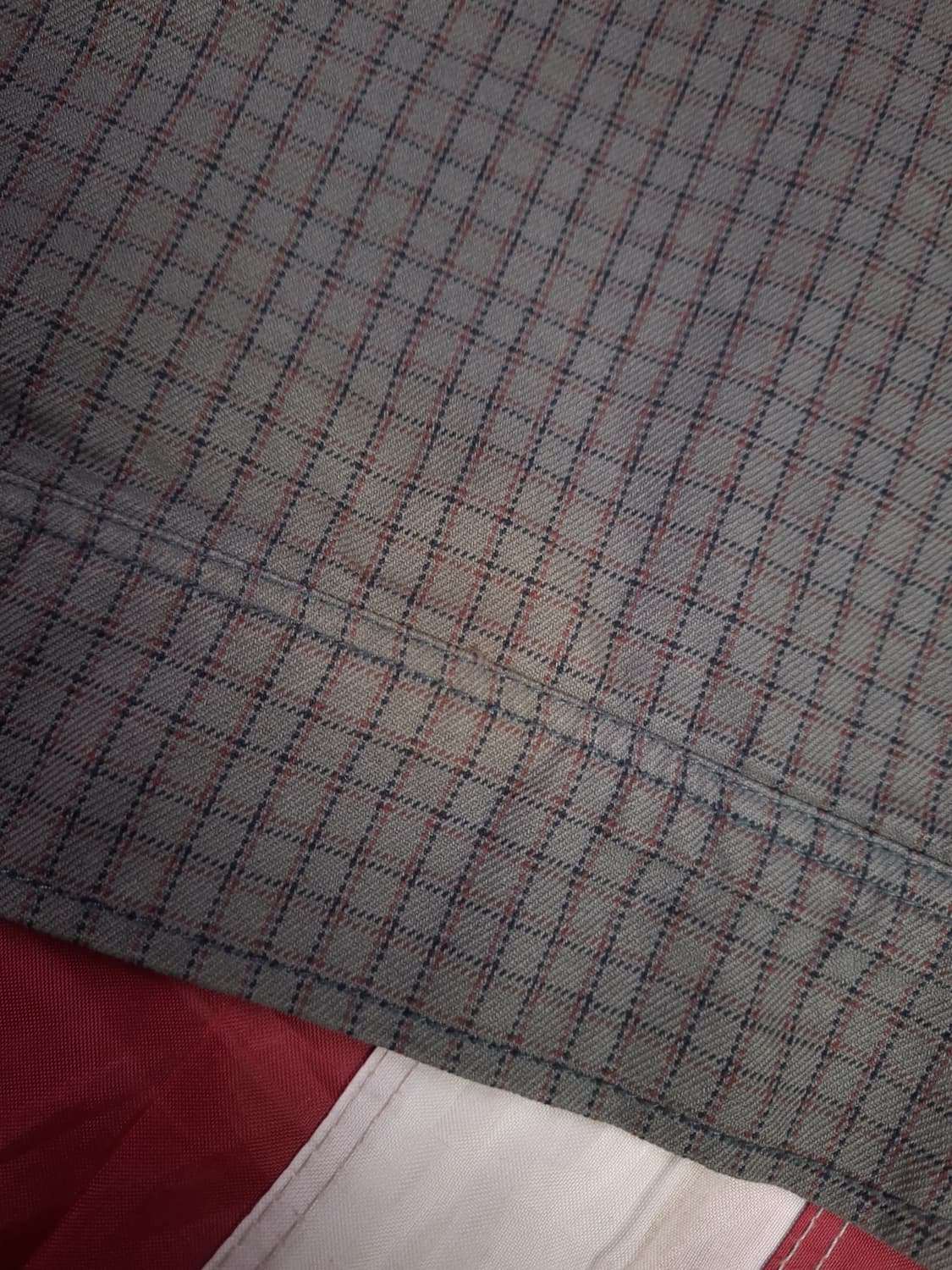 오리지날 스투시 체크 그레이 개러지 자켓 상품이미지8