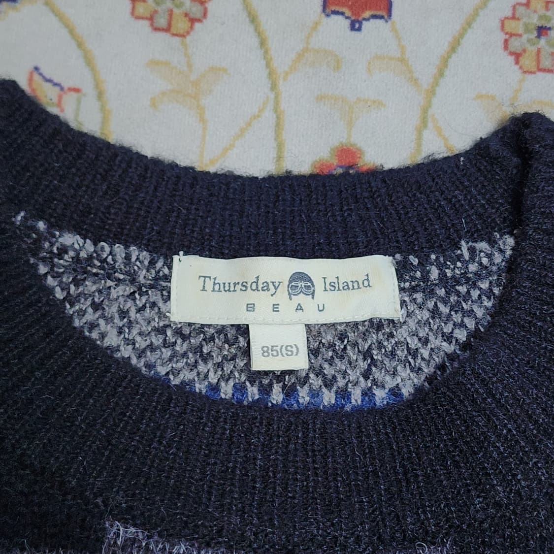 써스데이아일랜드 울&알파카 혼방 노르딕 니트
S 상품이미지2