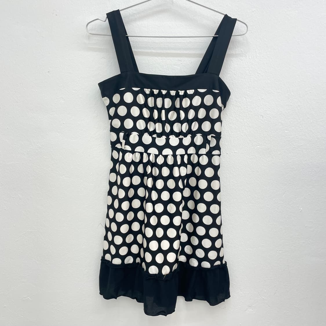Retro Dot Babydoll Dress 상품이미지1