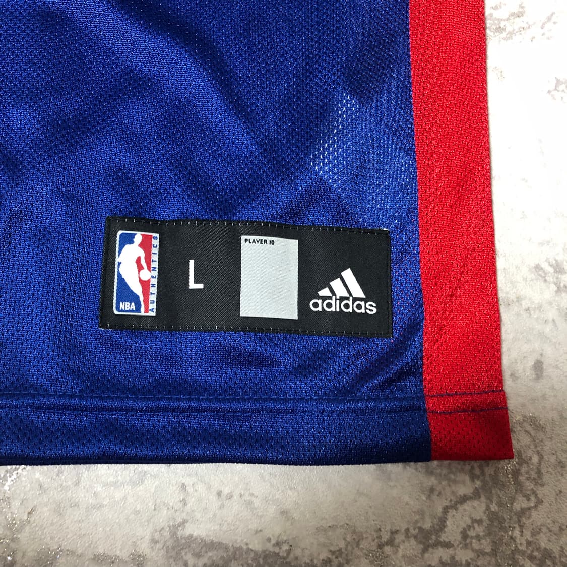 NBA 농구져지 새상품 디트로이트 아디다스 유니폼 상품이미지5