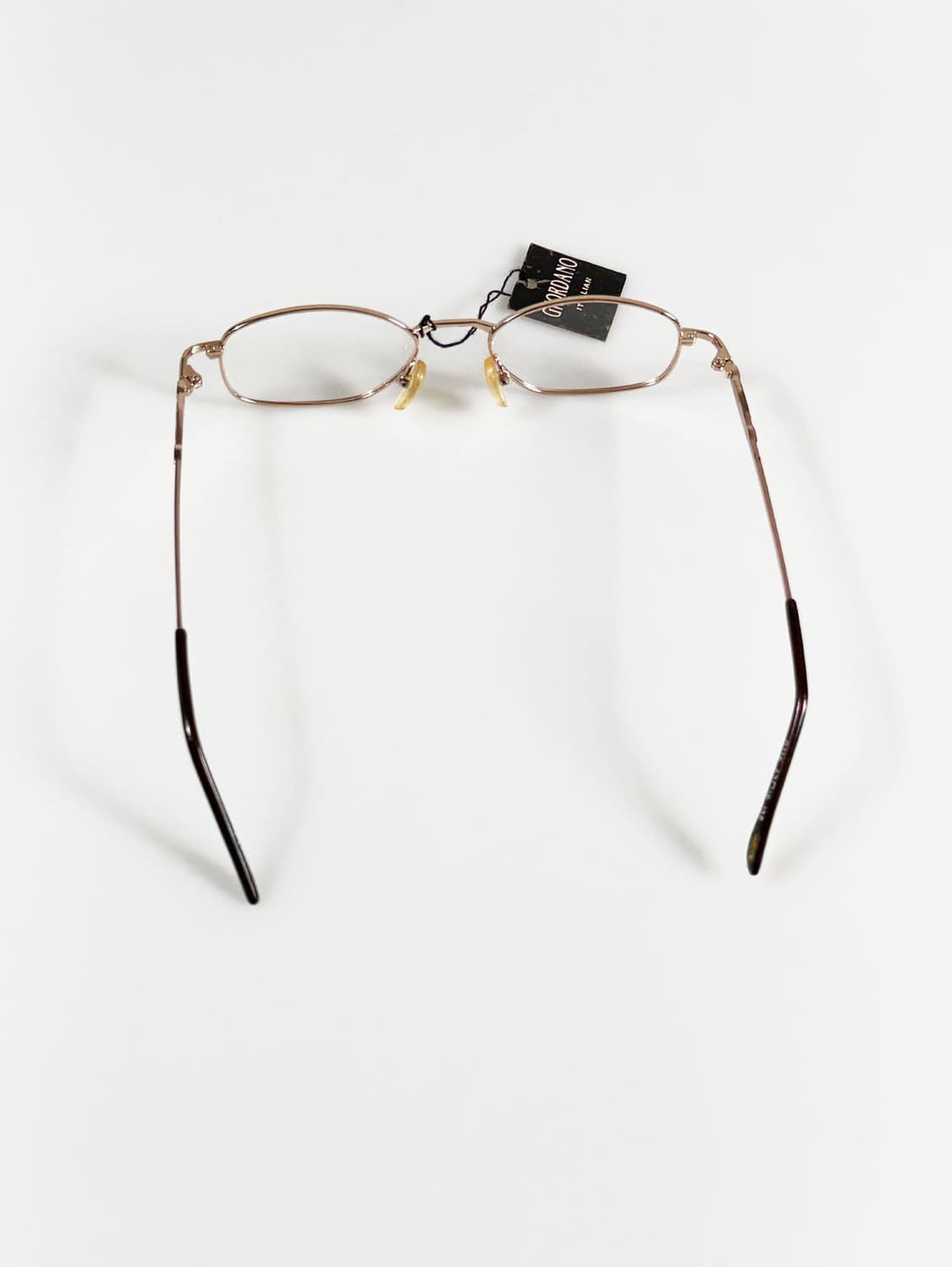 90s GIORDANO 골드 슬림 오벌 메탈 프레임 빈티지 안경 상품이미지6