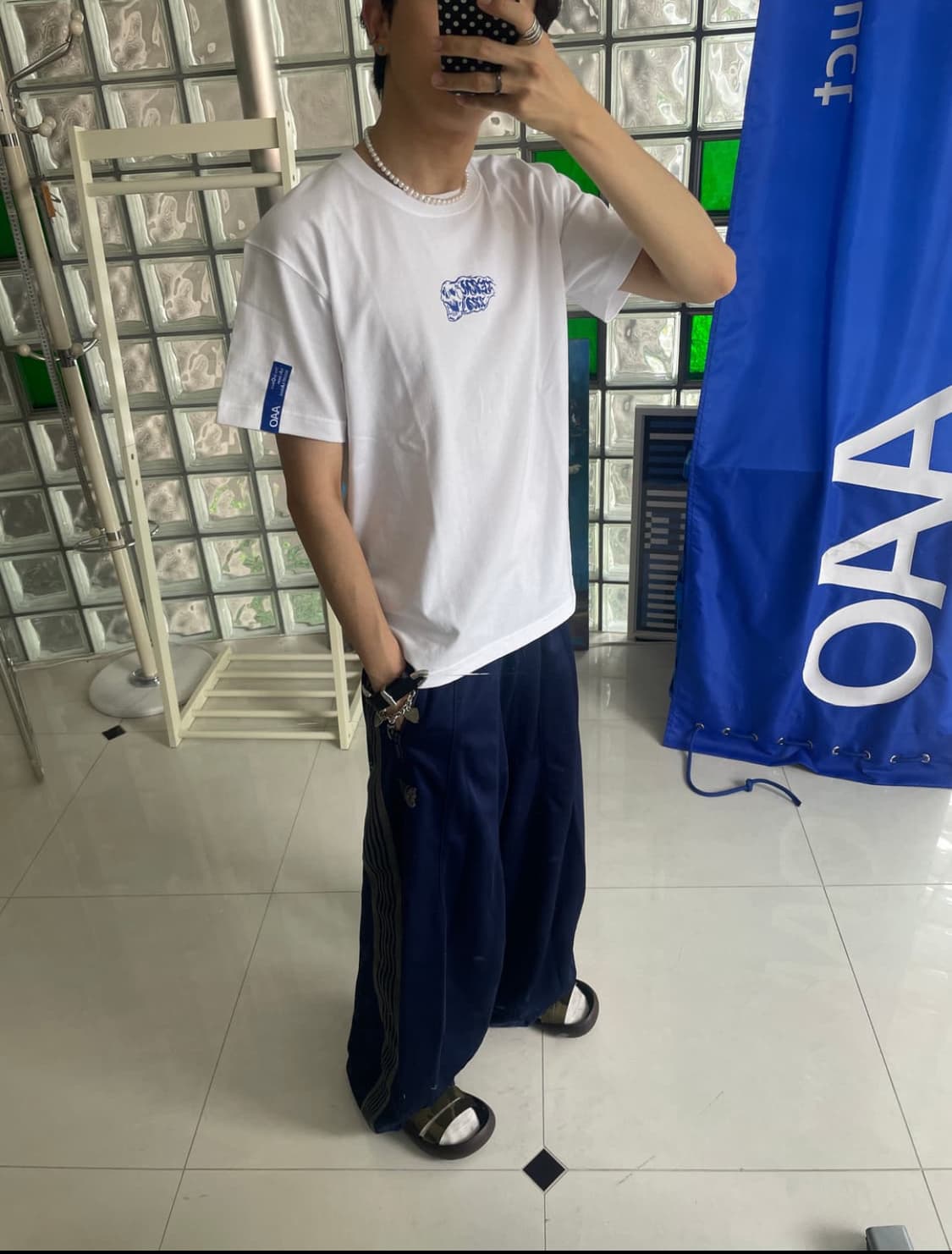 X freaks store HD track pant 상품이미지3