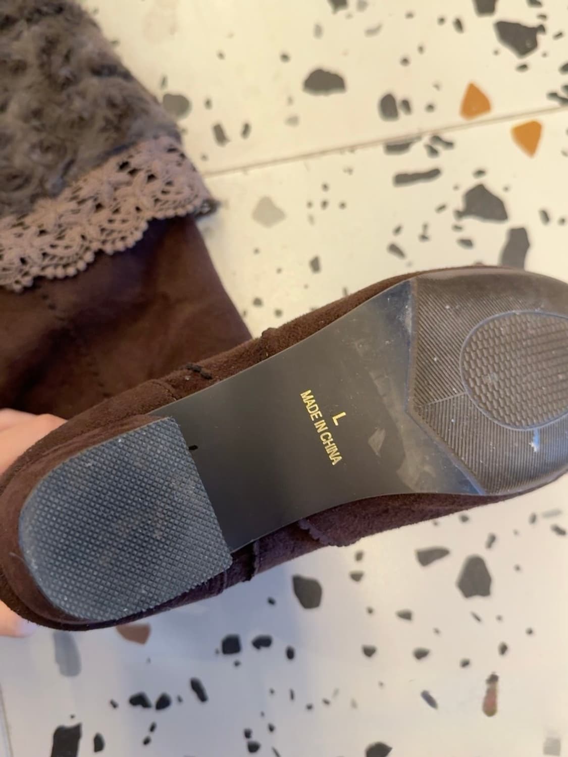 엑시즈팜 라떼갸루 핀터깔 부츠  상품이미지3