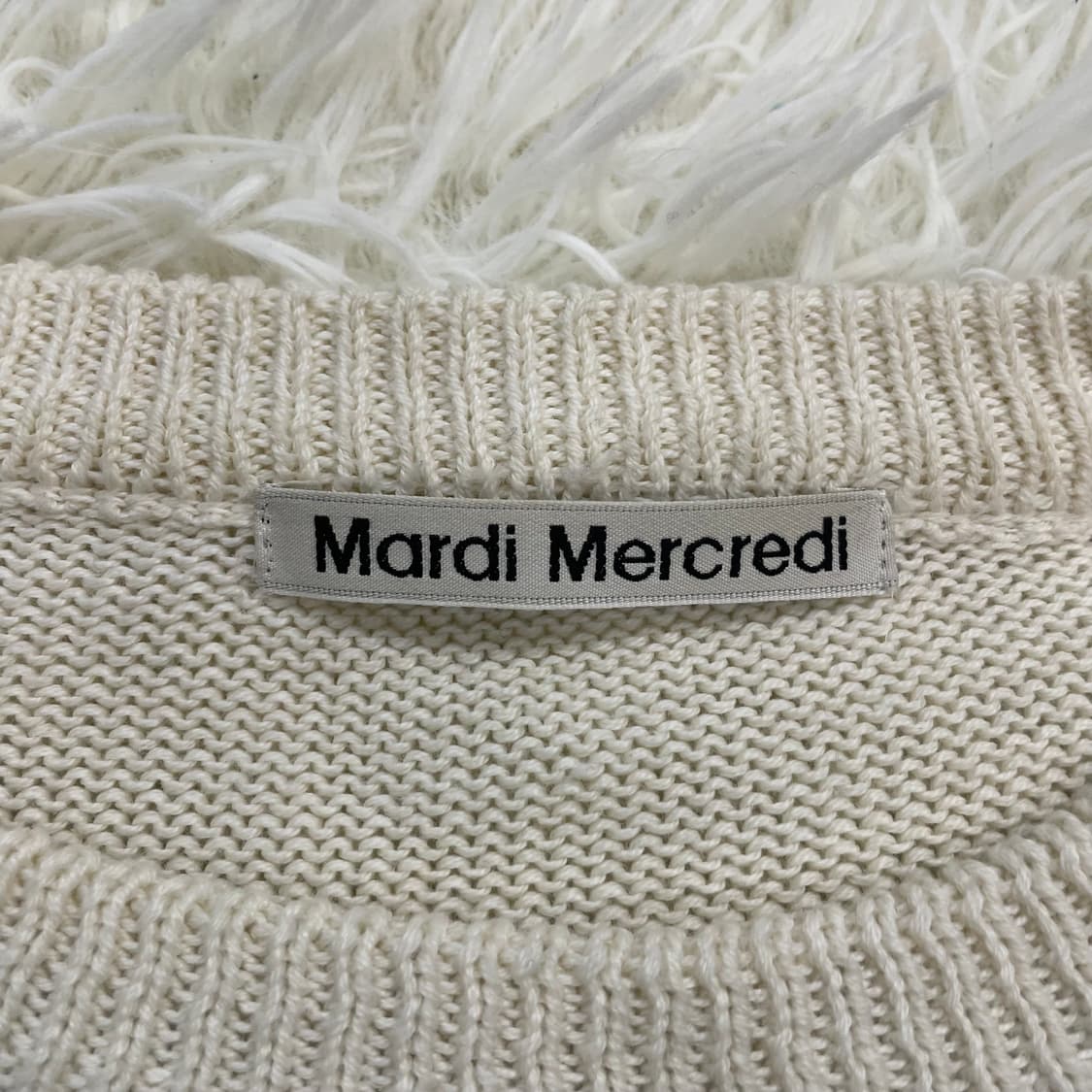 마르디메크르디 플라워 그래픽 니트 상품이미지3