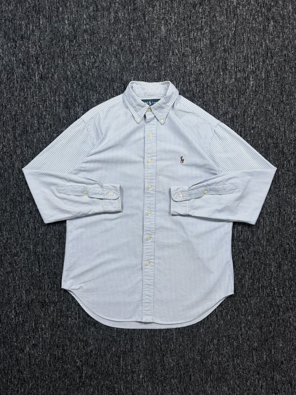 폴로 클래식 핏 스트라이프 셔츠 상품이미지3