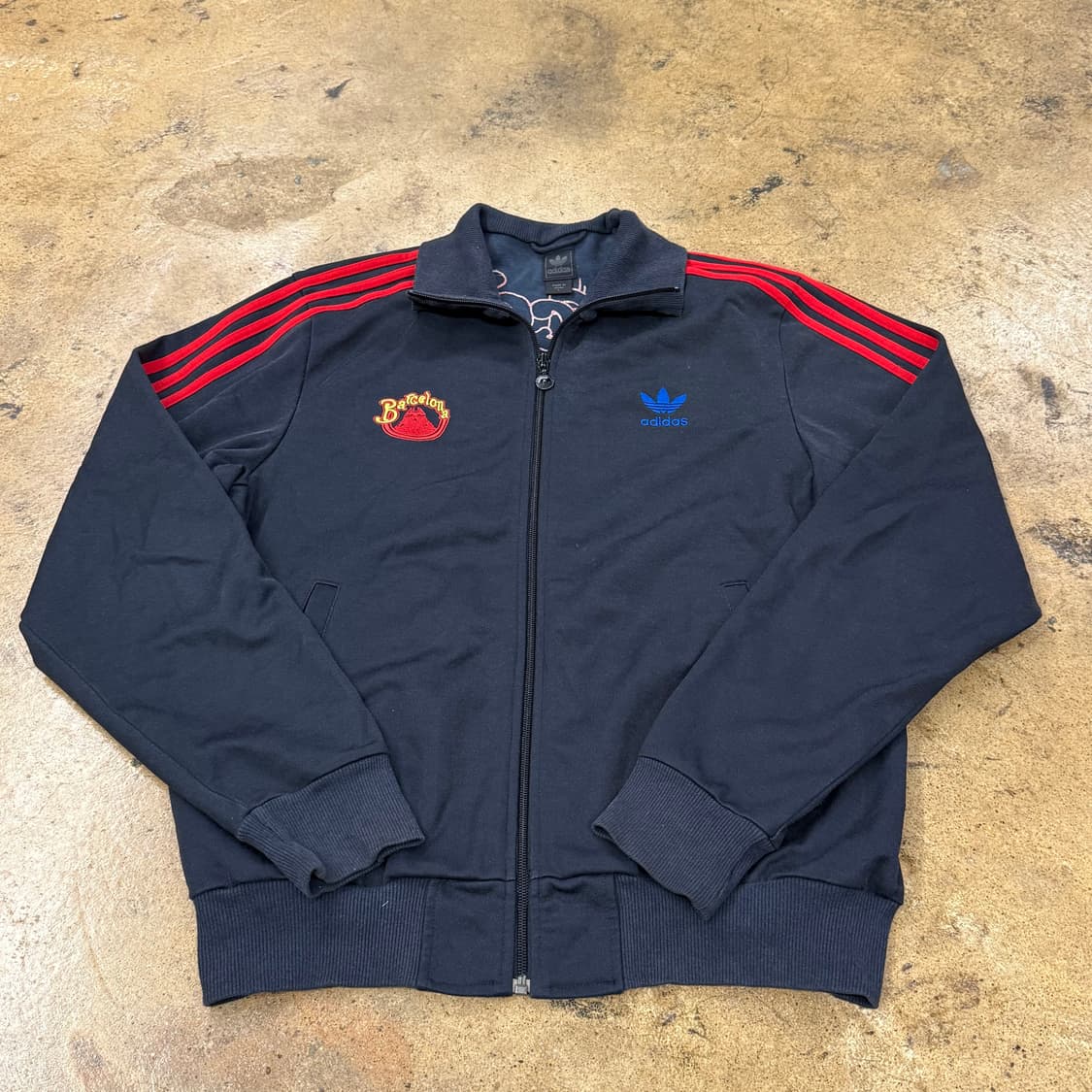[정품/L] 아디다스 파이어버드 바르셀로나 트랙탑 져지 b14 상품이미지2