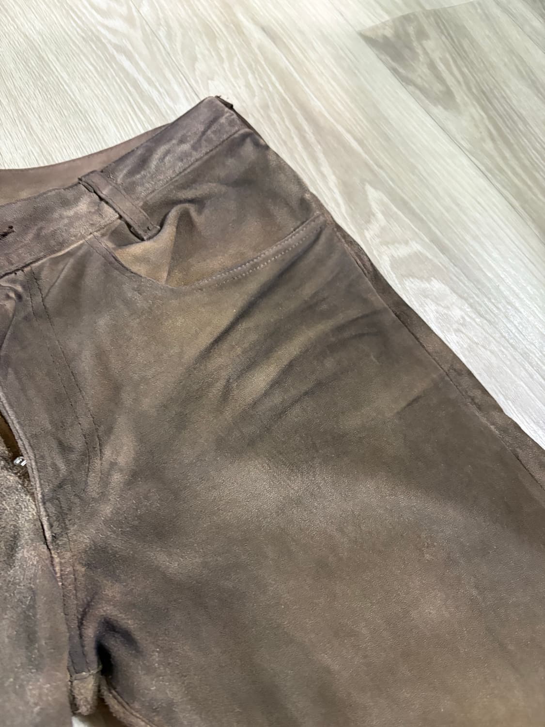 언더커버 텔레비전 레더 팬츠 상품이미지4