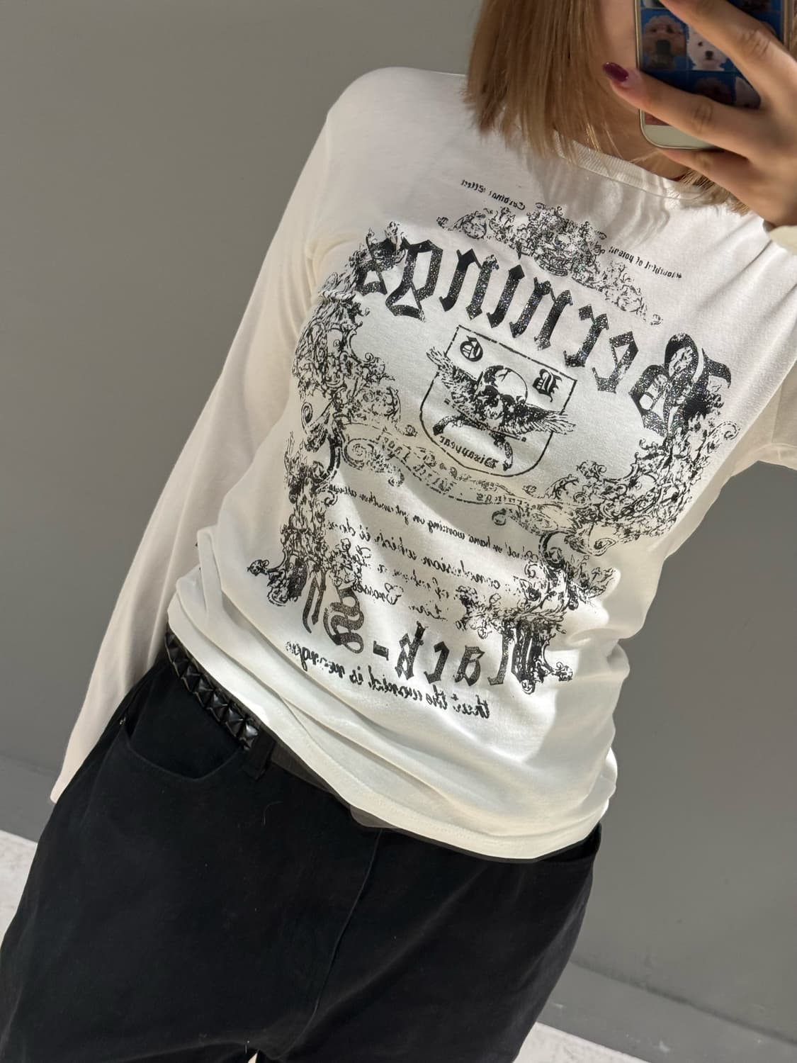 Bernings sho printing long sleeve 상품이미지2