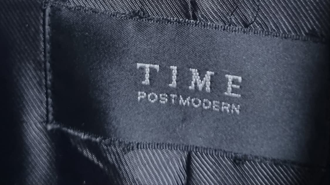 S (55) 한섬 TIME 타임 알파카100% 블랙 코트  상품이미지4