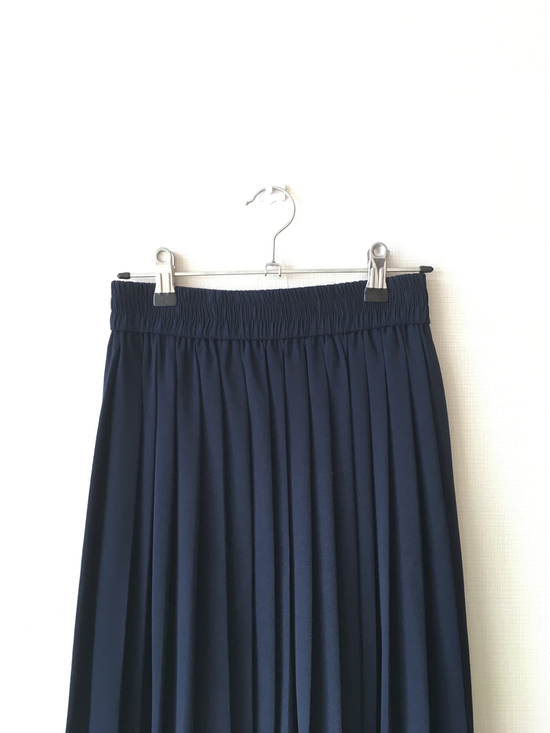 기본 밴딩 플리츠 롱 스커트 상품이미지2