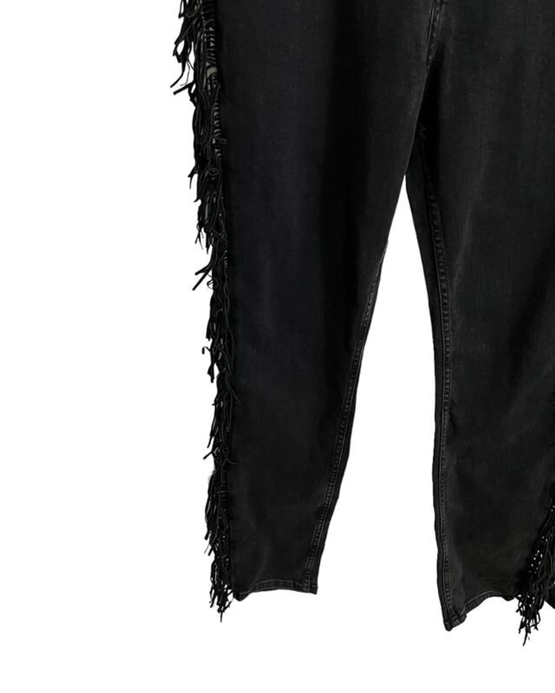 Fringe denim pants 상품이미지3