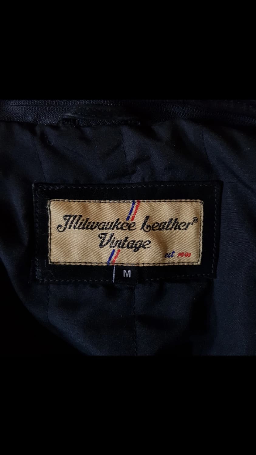 Milwaukee 후드 가죽 자켓 상품이미지7